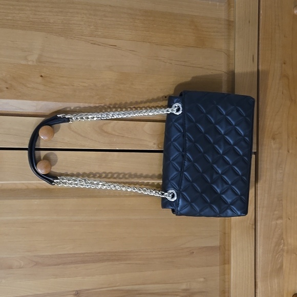 Kate Spade Black Quilted Chain Shoulder Bag - Picture 3 of 10